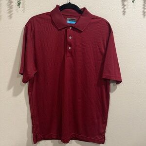 PGA TOUR RED POLO.